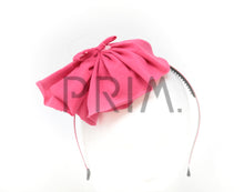 Load image into Gallery viewer, COTTON KNIT FLUFFY BOW HEADBAND
