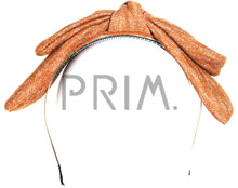 Load image into Gallery viewer, METALLIC SWEATSHIRT BOW HEADBAND