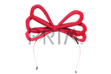 Load image into Gallery viewer, COTTON KNIT TRIPLE WIRE BOW HEADBAND