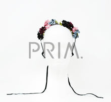 Load image into Gallery viewer, VELVET FLOWER WREATH HEADBAND