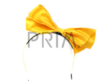Load image into Gallery viewer, SILK BOW HEADBAND