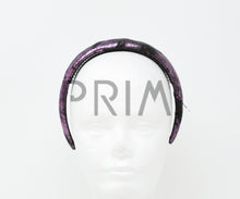 Load image into Gallery viewer, METALLIC LEATHER COVERED HEADBAND
