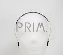 Load image into Gallery viewer, HORSEHAIR AND PEARLS LOOPY HEADBAND