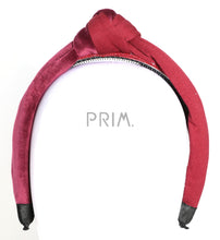 Load image into Gallery viewer, VELOUR/SWEATSHIRT KNOT HEADBAND