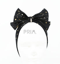 Load image into Gallery viewer, PAINT SPLASHES BOW BABY HEADBAND