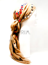 Load image into Gallery viewer, LONG SCARF WITH FLORAL EMBROIDERY
