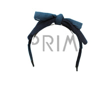 Load image into Gallery viewer, TWO TONE KNIT BOW HEADBAND
