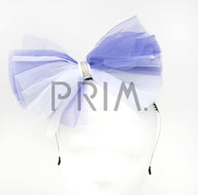 Load image into Gallery viewer, TULLE BOW LAYERS HEADBAND