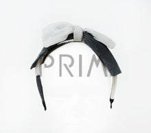 Load image into Gallery viewer, TWO TONE KNIT BOW HEADBAND