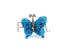 Load image into Gallery viewer, FUR BUTTERFLY CLIPS