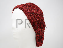 Load image into Gallery viewer, LUREX CHENILLE SNOOD LINED