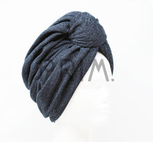Load image into Gallery viewer, MIAMI KNIT LUREX LINED TURBANS