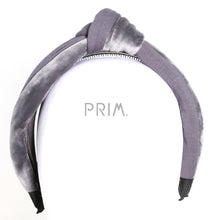 Load image into Gallery viewer, VELOUR/SWEATSHIRT KNOT HEADBAND