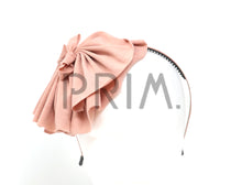 Load image into Gallery viewer, COTTON KNIT FLUFFY BOW HEADBAND