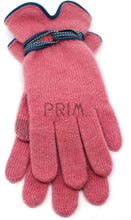 Load image into Gallery viewer, ANGORA KNITTED LEATHER RIBBON GLOVE