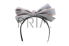 Load image into Gallery viewer, STAND UP TWO TONED BOW HEADBAND