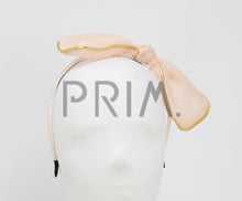 Load image into Gallery viewer, METALLIC TRIM BOW HEADBAND