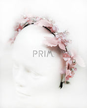 Load image into Gallery viewer, BEADED BUTTERFLY WREATH HEADBAND