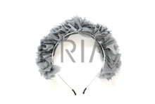 Load image into Gallery viewer, METALLIC MESH RUFFLE HEADBAND