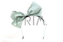 Load image into Gallery viewer, SILK BOW HEADBAND