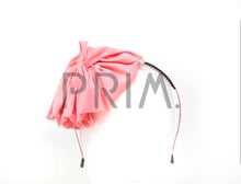 Load image into Gallery viewer, COTTON KNIT FLUFFY BOW HEADBAND