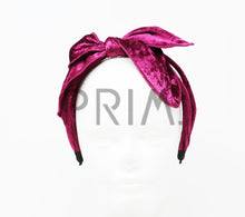 Load image into Gallery viewer, CRUSHED VELVET HEADBAND