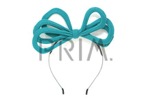 Load image into Gallery viewer, COTTON KNIT TRIPLE WIRE BOW HEADBAND