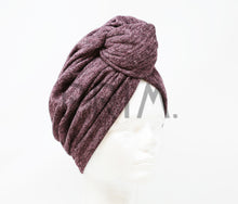 Load image into Gallery viewer, MIAMI KNIT LUREX LINED TURBANS