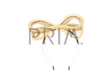 Load image into Gallery viewer, COTTON KNIT TRIPLE WIRE BOW HEADBAND