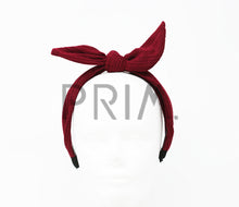 Load image into Gallery viewer, SWEATER BOW HEADBAND