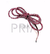 Load image into Gallery viewer, CRYSTAL ROPE BOW HEADBAND