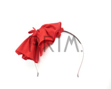 Load image into Gallery viewer, COTTON KNIT FLUFFY BOW HEADBAND