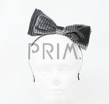 Load image into Gallery viewer, VELVET RIBBED BOW HEADBAND