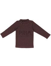 Load image into Gallery viewer, CHECKERED MOCK NECK DRESS
