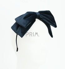 Load image into Gallery viewer, DACEE VELVET BOW HEADBAND
