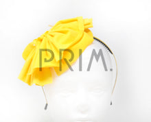 Load image into Gallery viewer, COTTON KNIT FLUFFY BOW HEADBAND