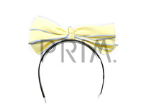 Load image into Gallery viewer, STAND UP TWO TONED BOW HEADBAND