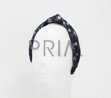 Load image into Gallery viewer, METALLIC STARS TULLE KNOT HEADBAND