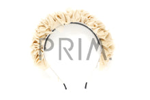 Load image into Gallery viewer, METALLIC MESH RUFFLE HEADBAND