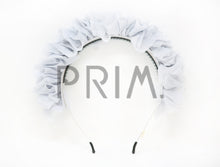 Load image into Gallery viewer, METALLIC MESH RUFFLE HEADBAND