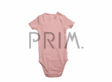Load image into Gallery viewer, JB LONDON RIBBED ONESIE SHORT SLEEVE