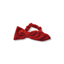 Load image into Gallery viewer, VELOUR BOW BABY HEADBAND
