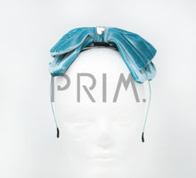 Load image into Gallery viewer, VELOUR BOW WITH SPARKLE HEADBAND