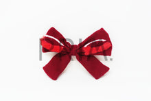 Load image into Gallery viewer, SMALL FURY EYEBROWS BOW CLIP