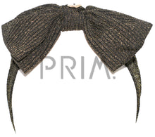 Load image into Gallery viewer, RIBBED SPARKLE BOW HEADWRAP
