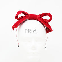 Load image into Gallery viewer, VELVET WIRE BOW HEADBANDS