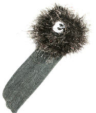 Load image into Gallery viewer, SHREDDED KNIT EYES POM POM BABY HEADBAND