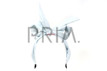 Load image into Gallery viewer, DENIM MONSTER BOW HEADBAND