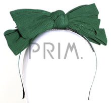 Load image into Gallery viewer, WIDE RIBBED BOW HEADBAND