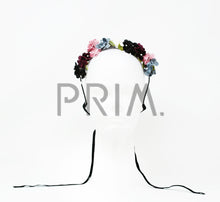Load image into Gallery viewer, VELVET FLOWER WREATH HEADBAND